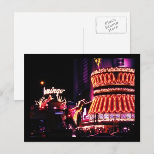 Las Vegas Postkarte (Vorne/Hinten)