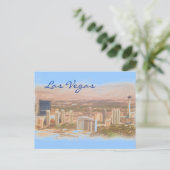 Las Vegas Postkarte (Stehend Vorderseite)