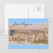 Las Vegas Postkarte (Vorne/Hinten)