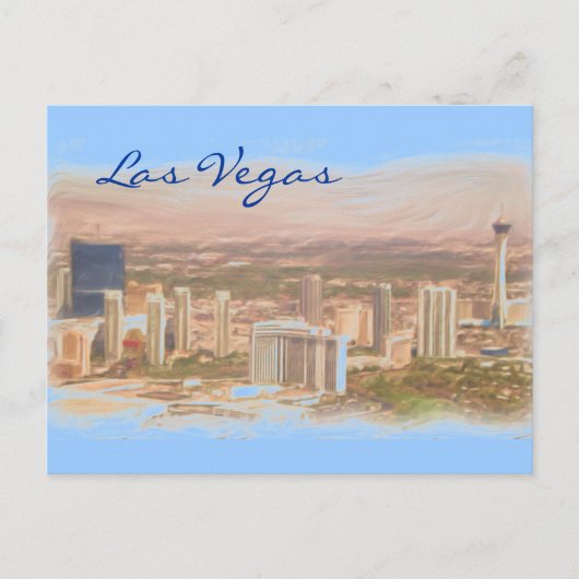 Las Vegas Postkarte (Vorderseite)