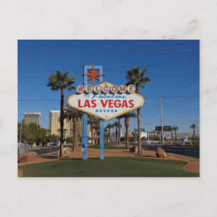 Las vegas postkarte
