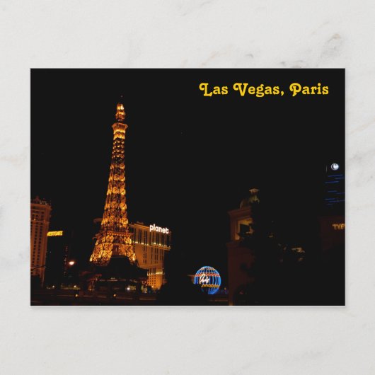 Las Vegas Postkarte (Vorderseite)