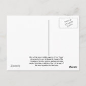 Las Vegas-Postkarte Postkarte (Rückseite)