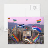 Las Vegas Pride Postkarte (Vorne/Hinten)