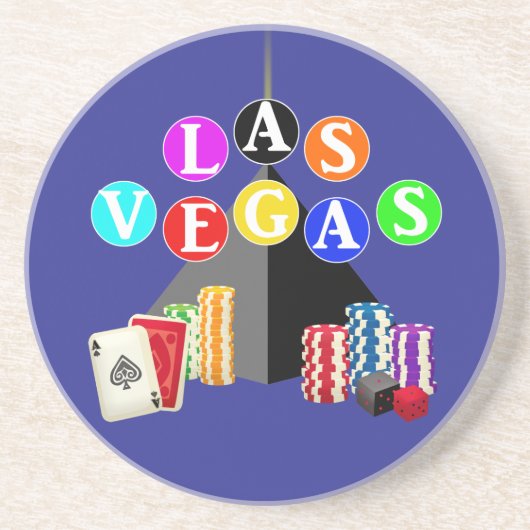 Las Vegas Pyramid Getränkeuntersetzer (Vorne)