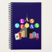 Las Vegas Pyramide und Poker Chips Planer (Vorderseite)