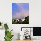 Las Vegas Regenbogen nach dem Sturm Poster (Heimbüro)