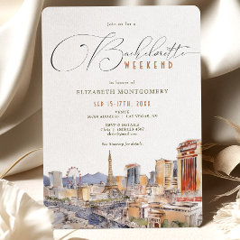 LAS VEGAS Reisen Bacheloretto Einladung