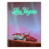 Las Vegas Reiseplakat Notizblock (Vorderseite)