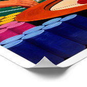 Las Vegas Reiseplakat Poster (Ecke)