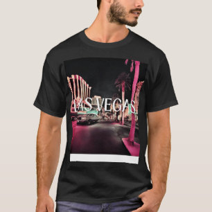las vegas retras street 80er T-Shirt