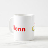 Las Vegas Retro mit Glenn Kaffeetasse (Vorderseite Links)