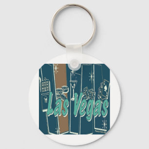 Las Vegas Retro Schlüsselanhänger