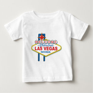 Las Vegas Retro Sign Baby T-shirt