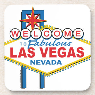 Las Vegas Retro Sign Getränkeuntersetzer