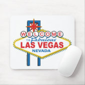 Las Vegas Retro Sign Mousepad (Mit Mouse)