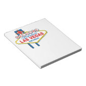 Las Vegas Retro Sign Notizblock (angewinkelt)