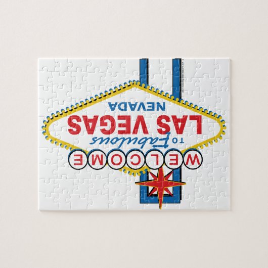 Las Vegas Retro Sign Puzzle (Horizontal)
