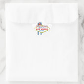 Las Vegas Retro Sign Stern-Aufkleber (Tasche)