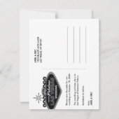 Las Vegas Rett-the-Date Custom Postcard Save The Date (Rückseite)