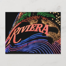Las Vegas Riviera Postcard Postkarte