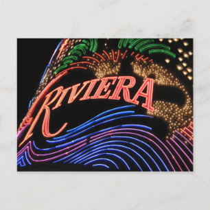 Las Vegas Riviera Postkarte