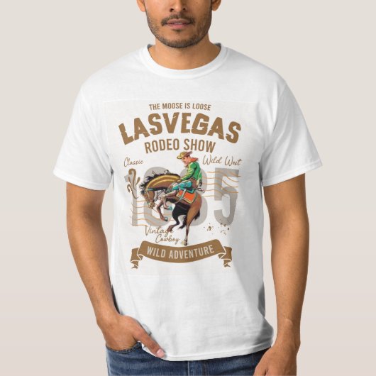Las Vegas Rodeo T - Shirt anzeigen (Vorderseite)