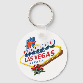 Las Vegas Rote Rosen Hochzeit Schlüsselanhänger