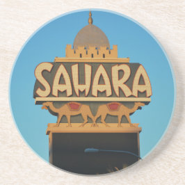 Las Vegas Sahara Casino Sehenswürdigkeit Architekt Getränkeuntersetzer