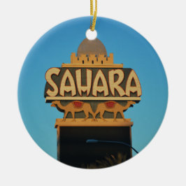 Las Vegas Sahara Casino Sehenswürdigkeit Architekt Keramik Ornament