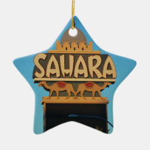 Las Vegas Sahara Casino Sehenswürdigkeit Architekt Keramikornament