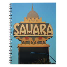 Las Vegas Sahara Casino Sehenswürdigkeit Architekt Notizblock