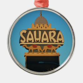 Las Vegas Sahara Casino Sehenswürdigkeit Architekt Ornament Aus Metall