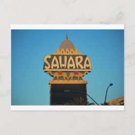 Las Vegas Sahara Casino Sehenswürdigkeit Architekt Postkarte