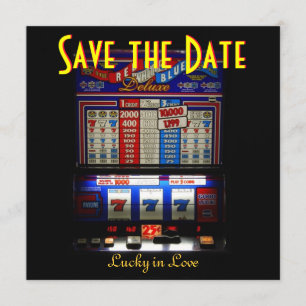 Las Vegas Save the Date Slot Machine