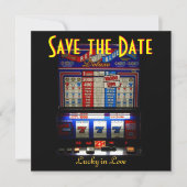 Las Vegas Save the Date Slot Machine (Vorderseite)