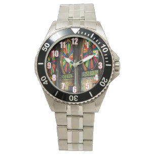 Las Vegas-Schlitz-Uhr - Uhr