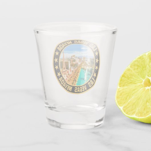 Las vegas schnapsglas (Rückseite)