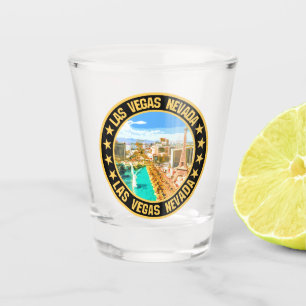 Las vegas schnapsglas