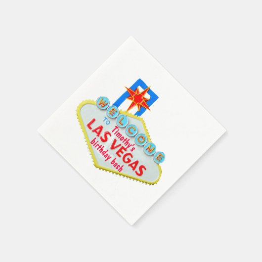 Las Vegas Serviette (Ecke)
