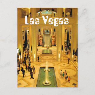 Las Vegas Shopping Postkarte