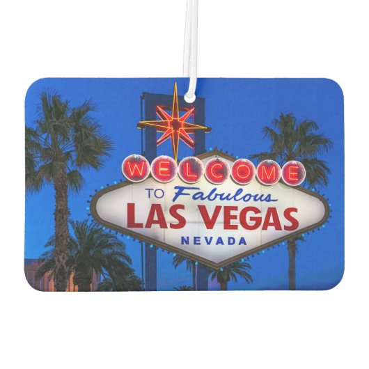 Las Vegas Sign Autolufterfrischer (Rückseite)