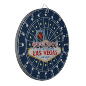 Las Vegas Sign Dartscheibe (Vorderseite Links)