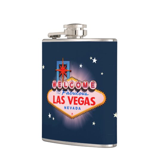 Las Vegas Sign Flachmann (Links)