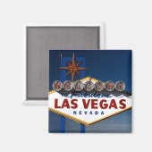 Las Vegas Sign Magnet (Vorderseite/Rückseite)
