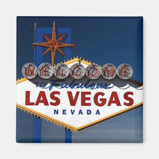 Las Vegas Sign Magnet (Vorne)