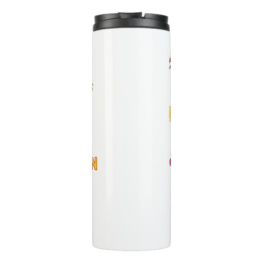 Las Vegas Sign Nevada Baecation Thermosbecher (Rückseite)