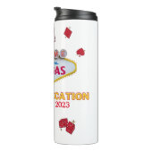 Las Vegas Sign Nevada Baecation Thermosbecher (Nach rechts gedreht)