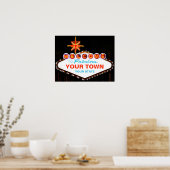 Las Vegas Sign Poster (Küche)
