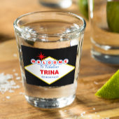 Las Vegas Sign Special Event Glass Schnapsglas